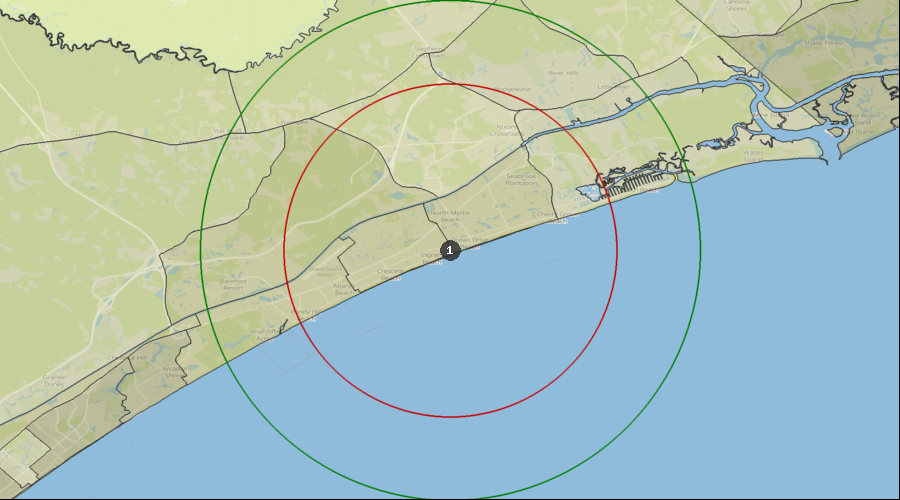 North Myrtle Beach, South Carolina - Percentage of the Population with a Bachelor